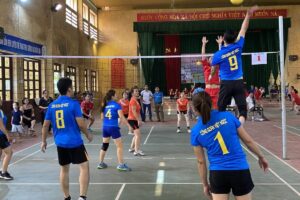 Bóng chuyền hơi nam nữ