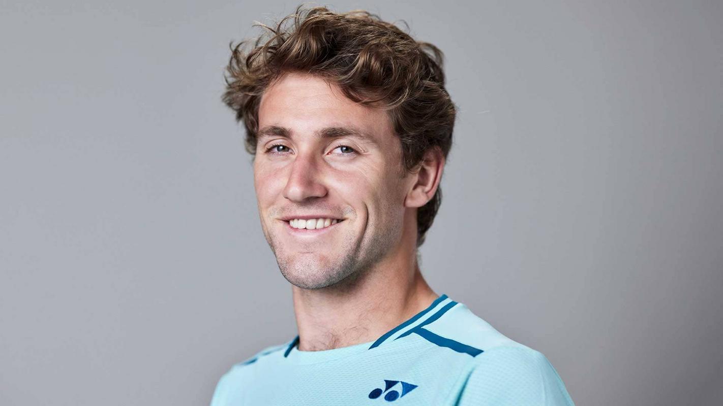 Chân dung tươi cười của nhà vô địch Casper Ruud
