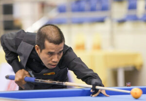 Cơ thủ số 1 Việt Nam thể hiện sự tập trung tuyệt đối